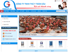 Tablet Screenshot of globalvet.com.vn